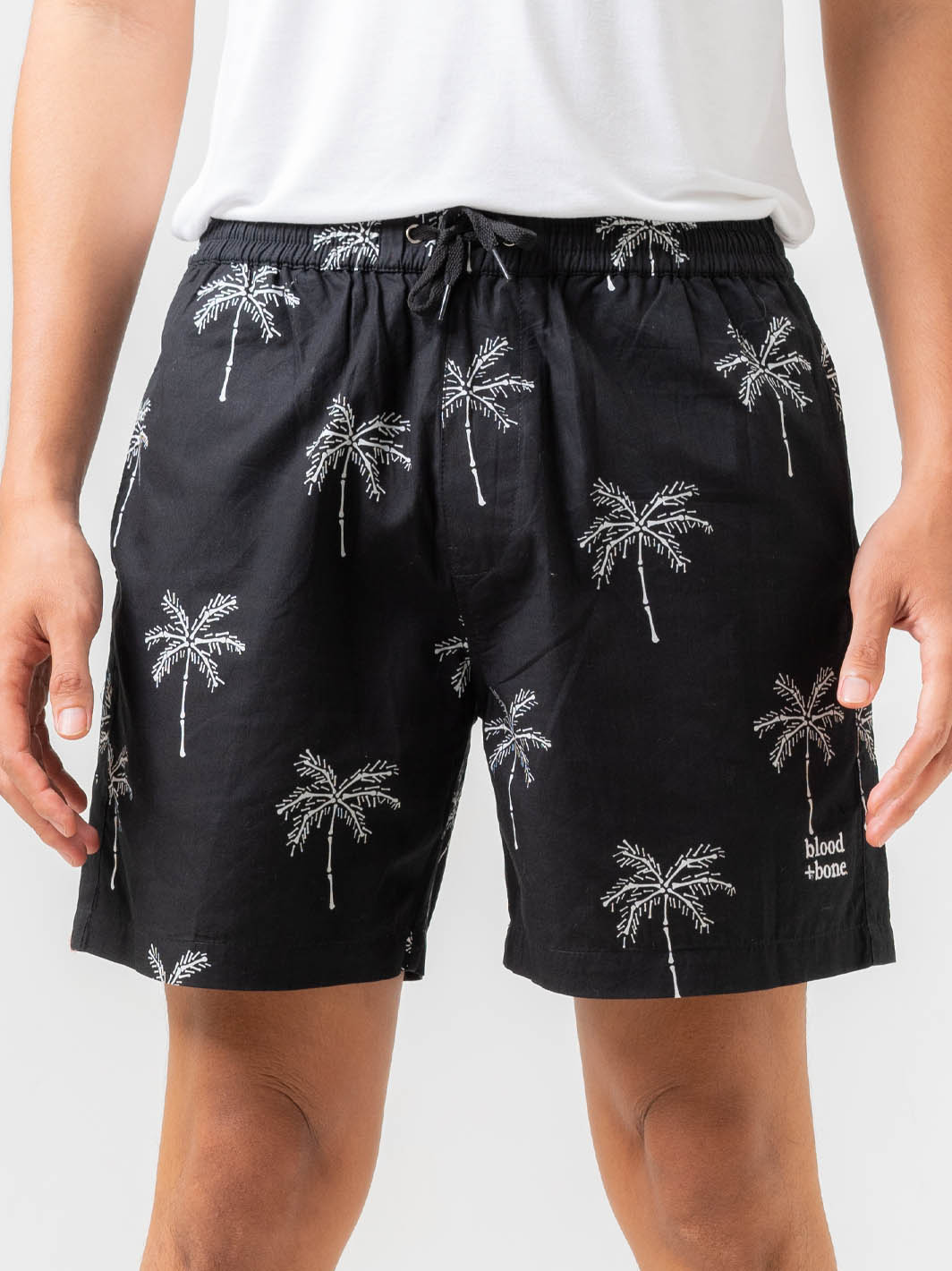 BONES Shorts - Tropical Print Shorts by Blood+Bone Bali