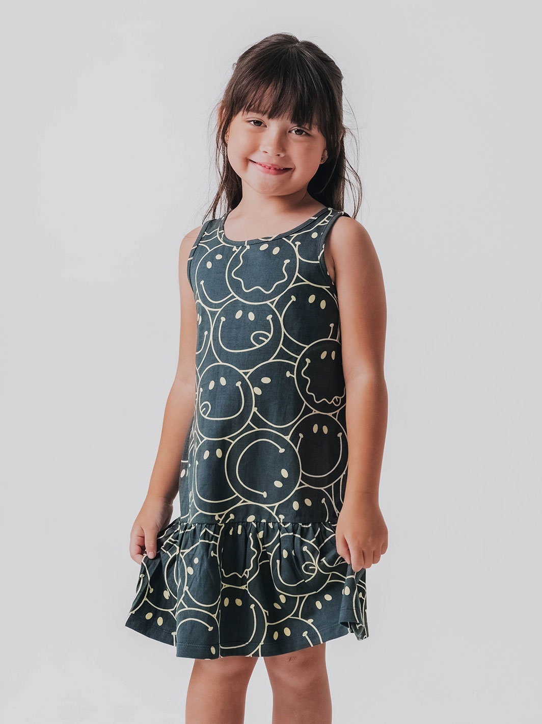 Smiley Dress Black 1